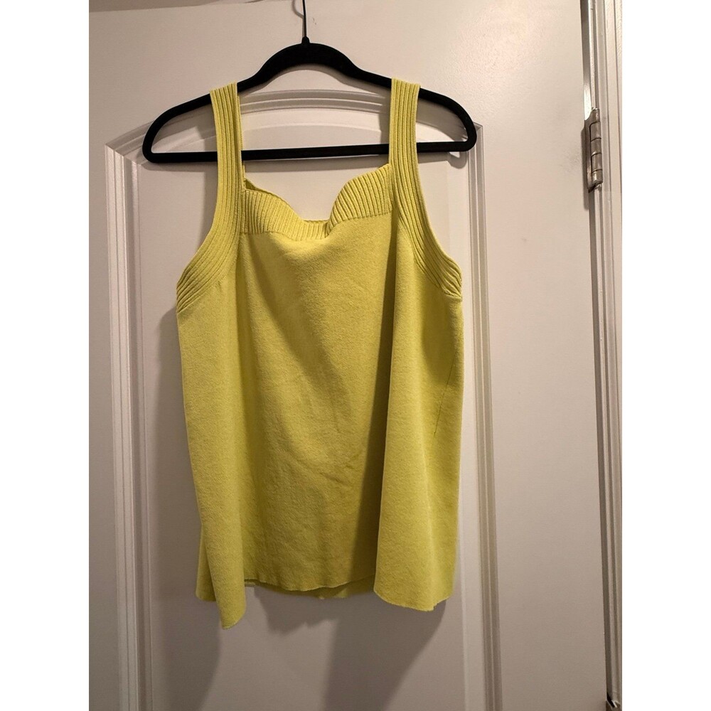 Jones New York yellow tank